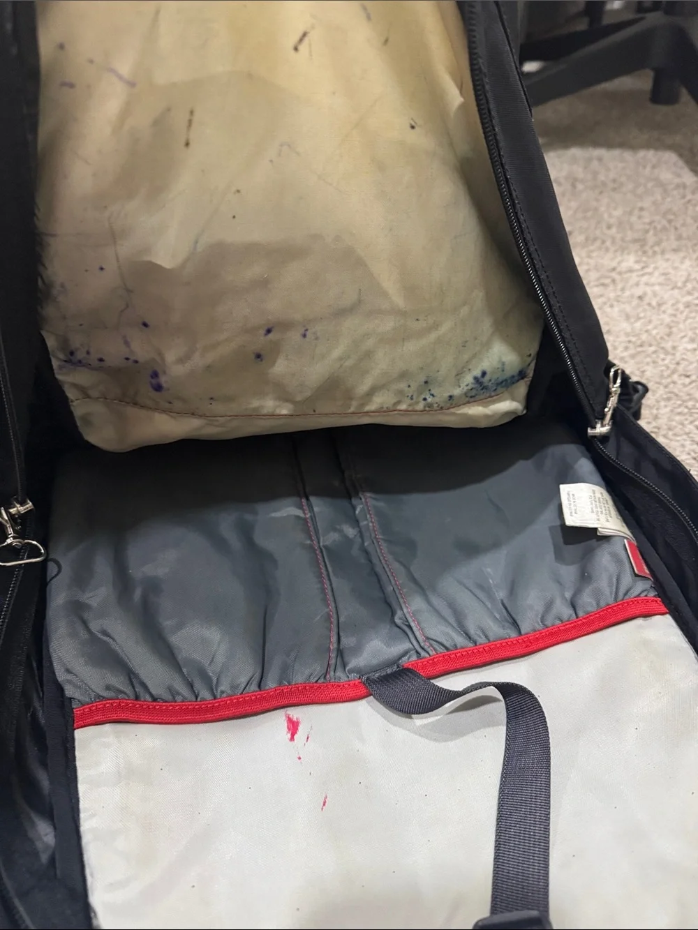 The North Face Amira Black Hiking Backpack Daypack Travel Bag